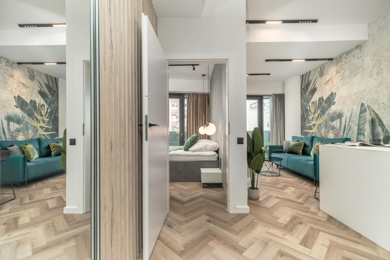 Comfy Apartments 4-5Th Floor Hanza Tower - Sauna & Pool シュチェチン エクステリア 写真