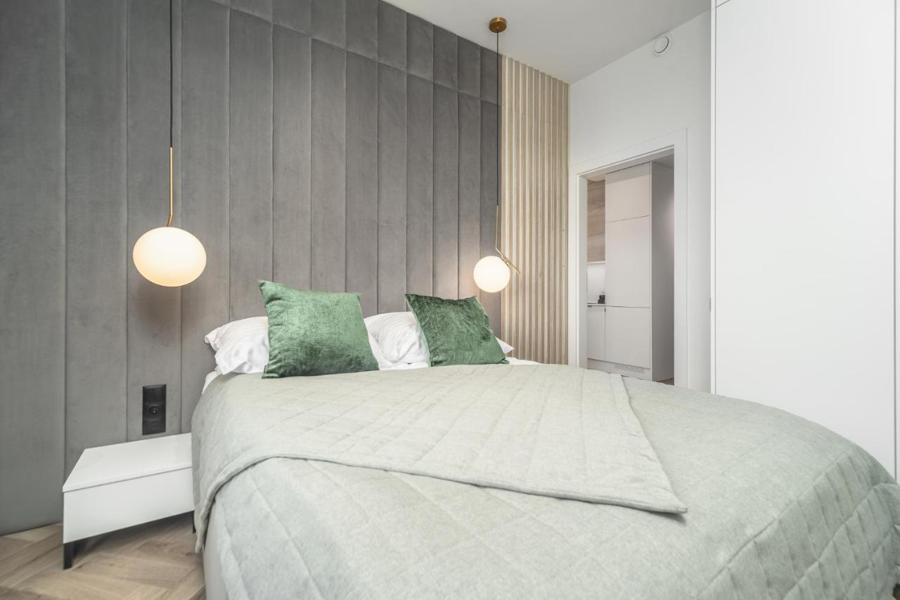 Comfy Apartments 4-5Th Floor Hanza Tower - Sauna & Pool シュチェチン エクステリア 写真
